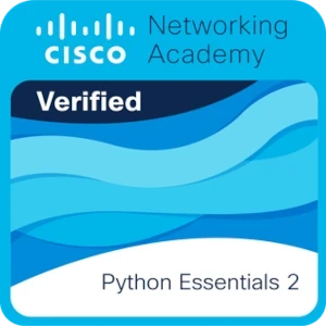Certificación Cisco Networking Academy Python Essentials 2